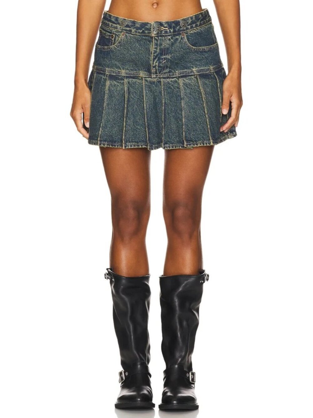 Levi's X ADSB Andersson Bell Pleated MIni Skirt XL